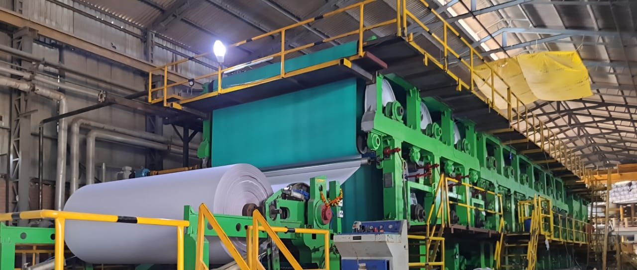Writing Paper Machine by Rajshree Group